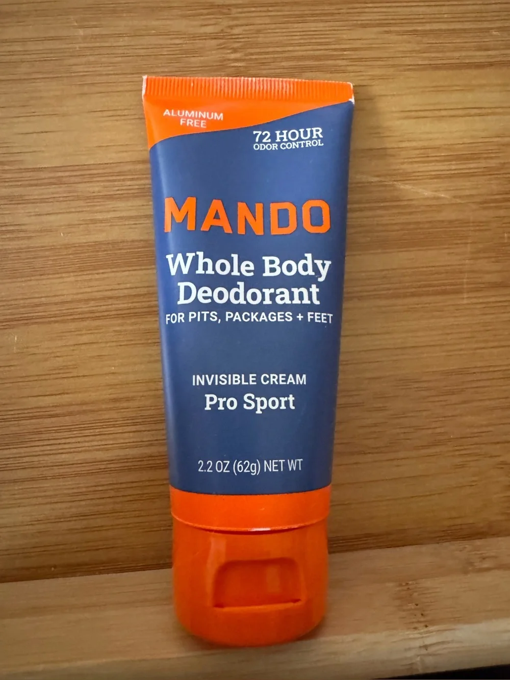 Mando Whole Body Deodorant • Invisible Cream • NEW $16